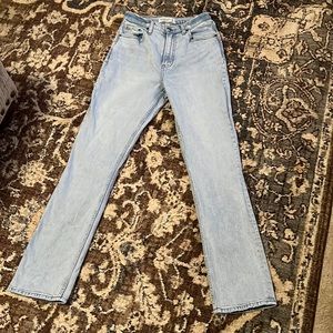 High rise jeans